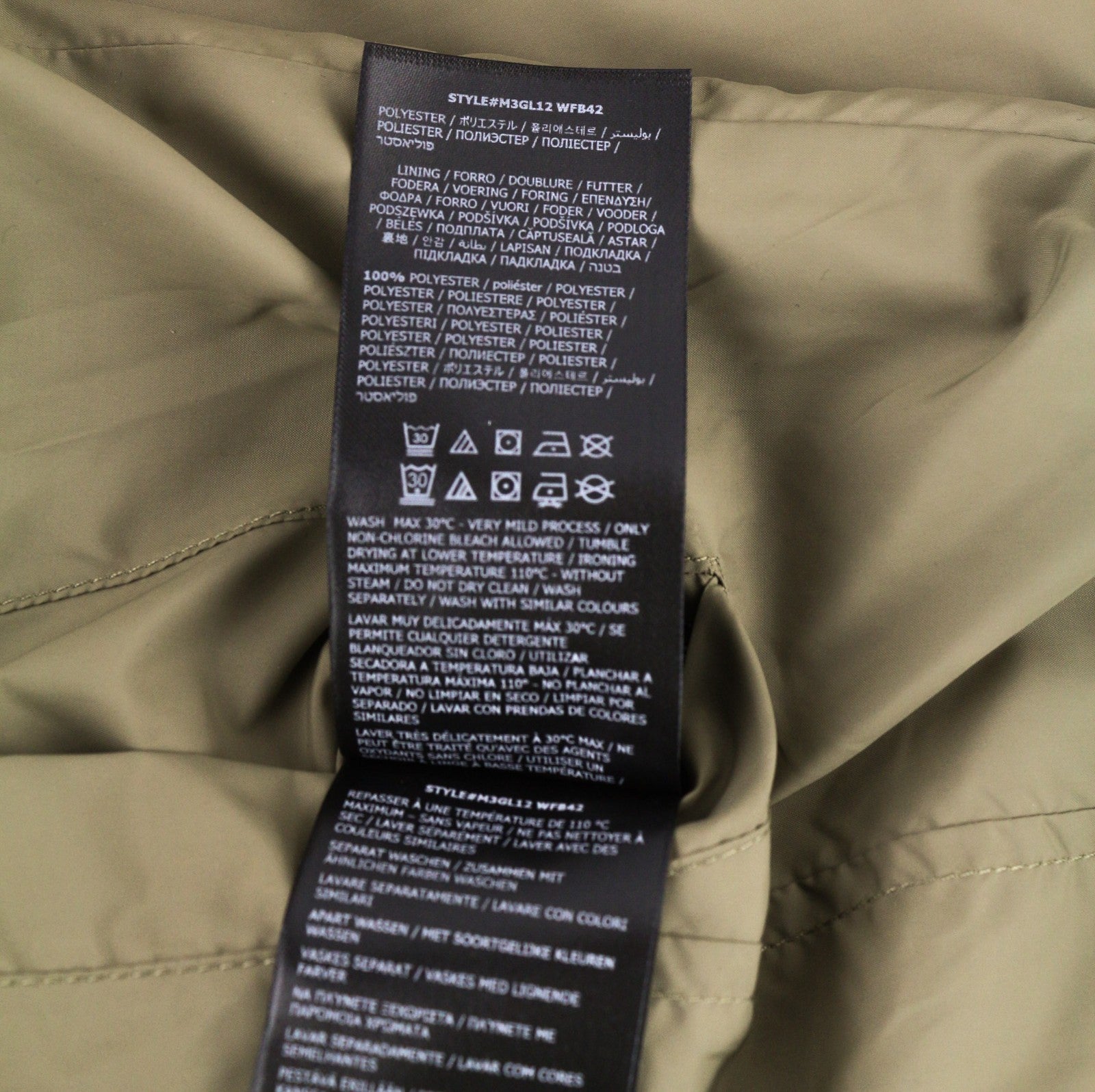 GUESS Men's Jacket XL Reversible Lightweight Hooded Recycled Water Repellent