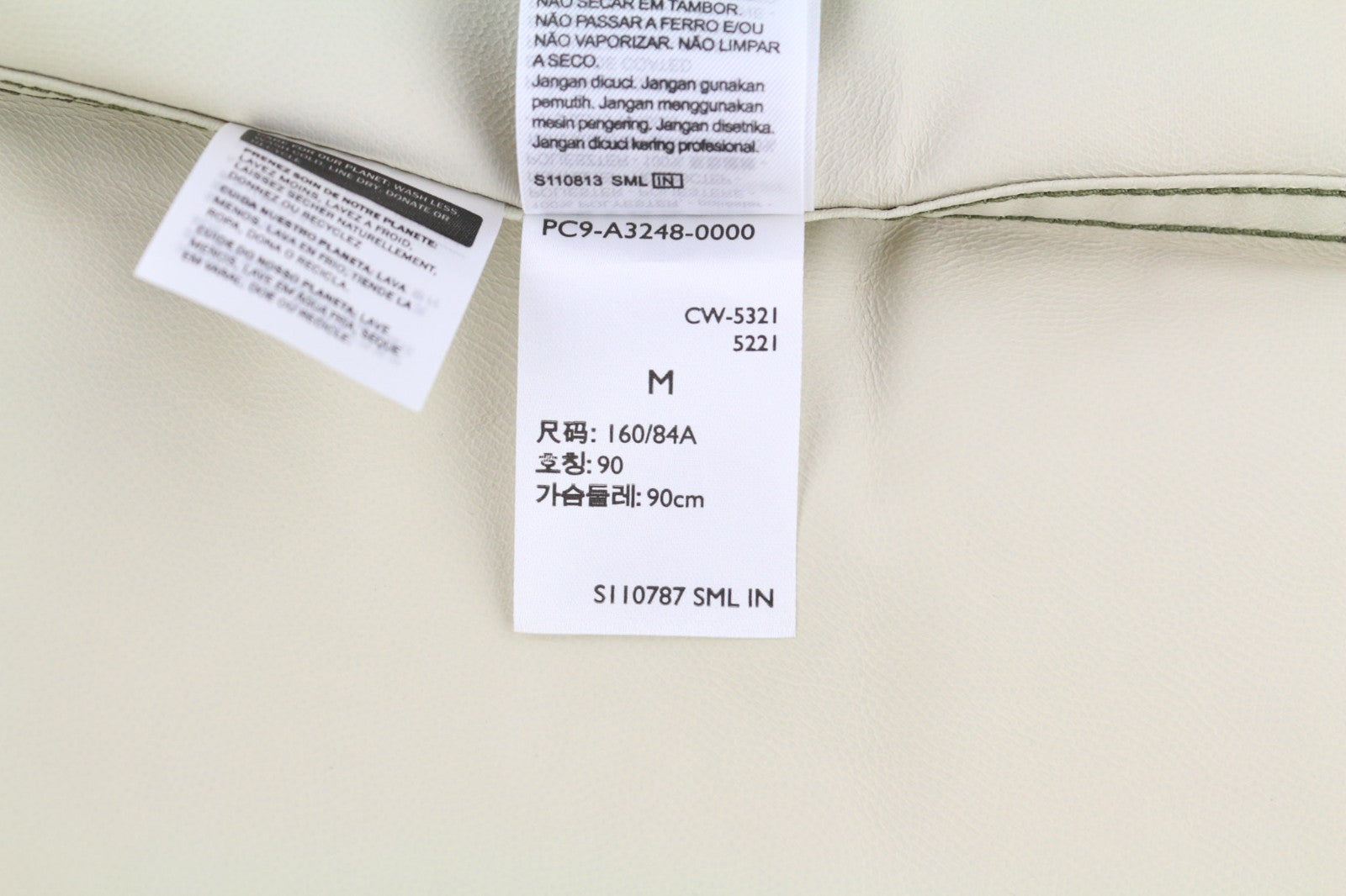 LEVI'S Men's Jacket M Mid-Length Water Repellent Hooded Blue Drawstring Coat