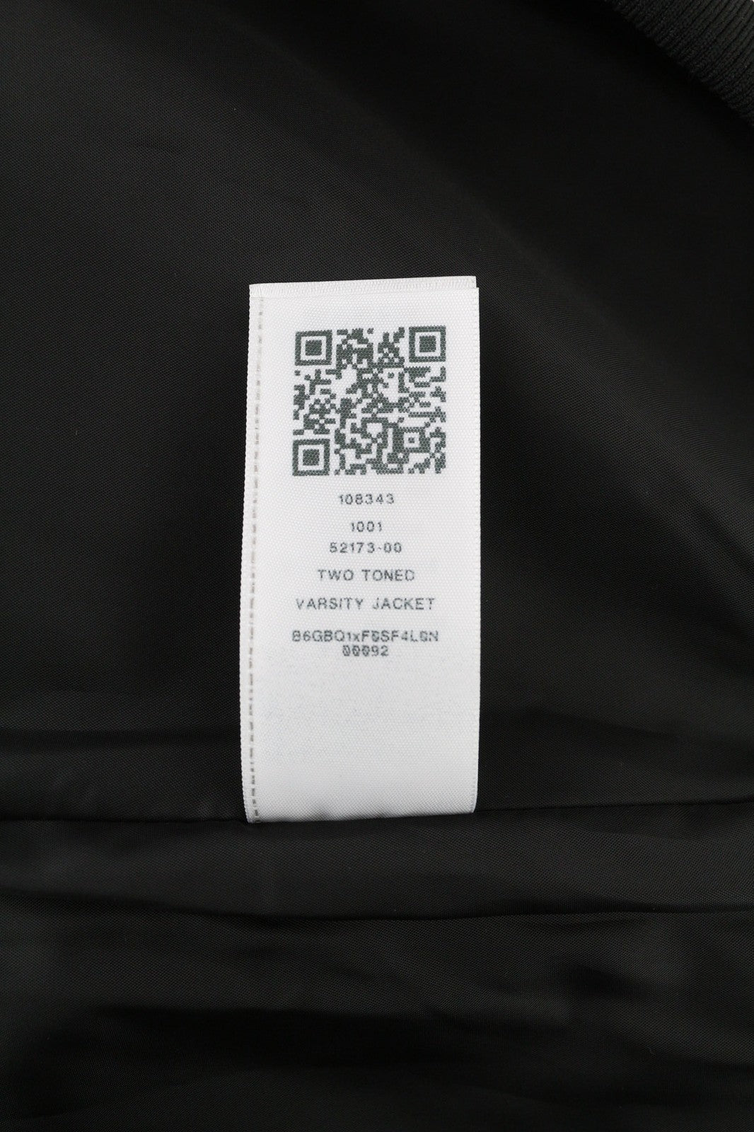 TRUE RELIGION Men's Jacket L Black Varsity Bomber Two Tone Hooded Logo