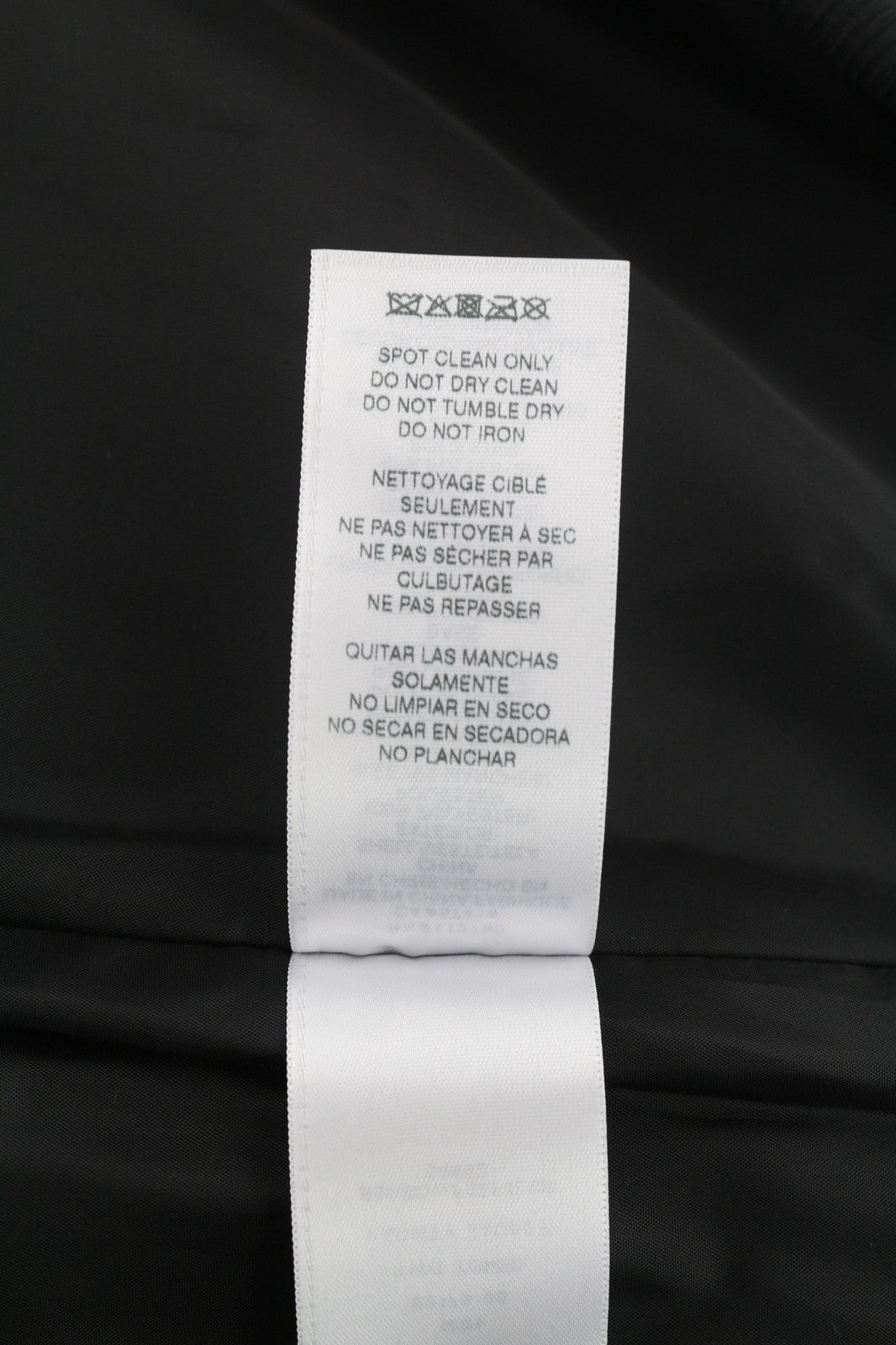 TRUE RELIGION Men's Jacket L Black Varsity Bomber Two Tone Hooded Logo