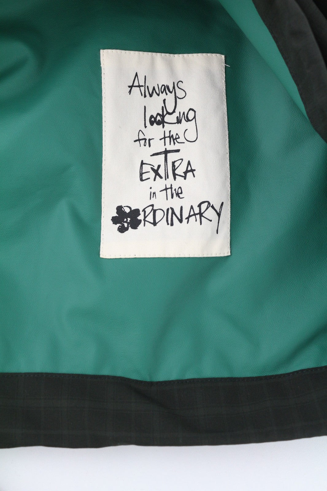 TED BAKER MMP Dafen Men's Jacket ~M Green Anorak Drawstring High Neck Check