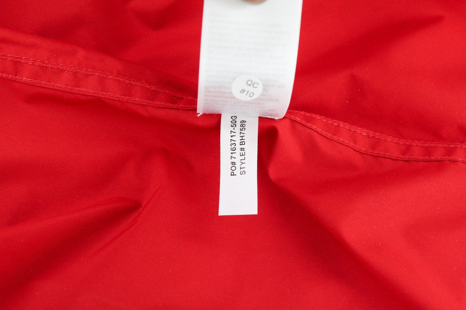 LACOSTE Sport Men's Jacket L/XL Lightweight Mid-Length Hooded Water Repel