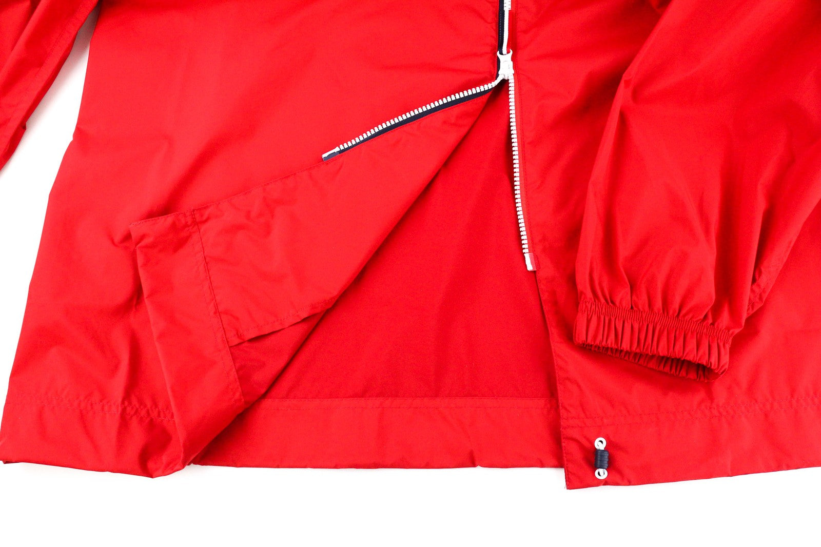 LACOSTE Sport Men's Jacket L/XL Lightweight Mid-Length Hooded Water Repel