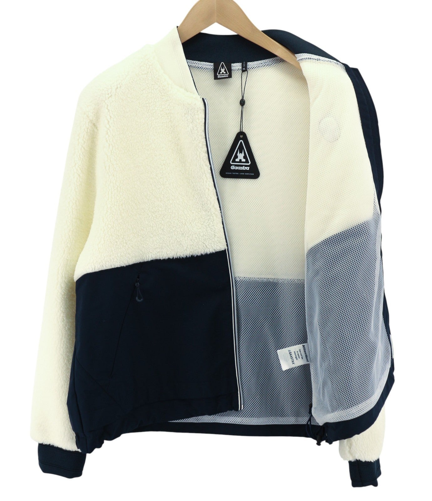 GAASTRA Dardanalles Men's Jacket XL Sherpa Bomber Lined Zip Pockets