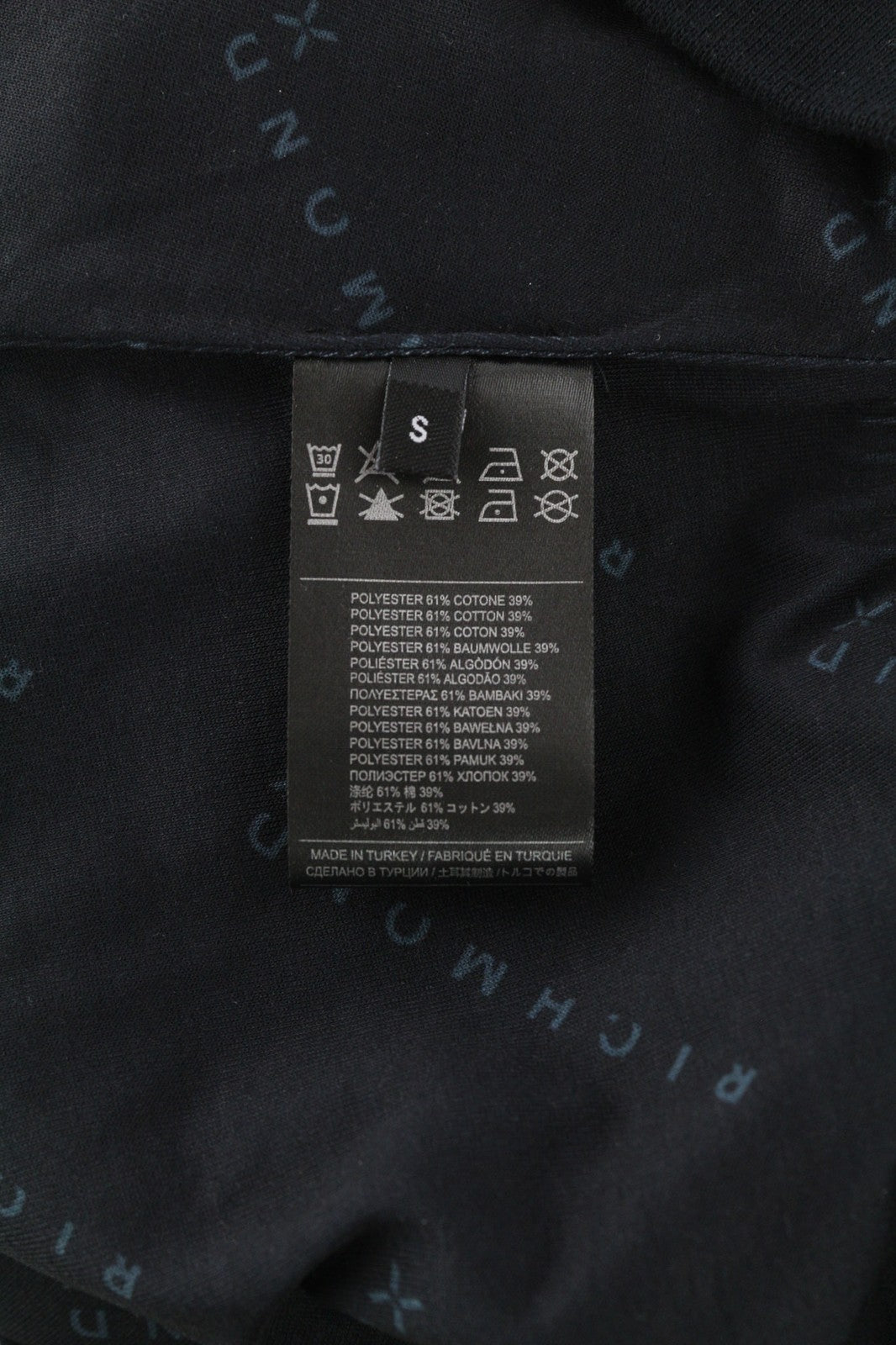 RICHMOND Women's Jacket S Black Cropped Bomber Zip Logo Lightweight