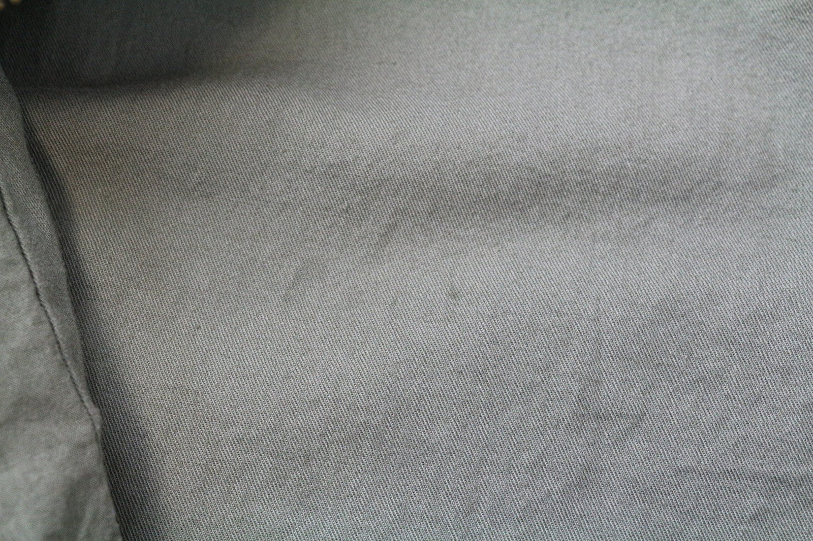 RICHMOND 48 Men Jacket Green Pure Cotton Lightweight Bomber Zipped