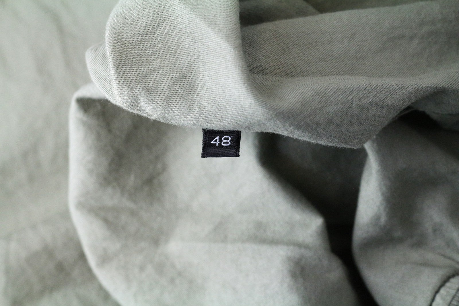 RICHMOND 48 Men Jacket Green Pure Cotton Lightweight Bomber Zipped