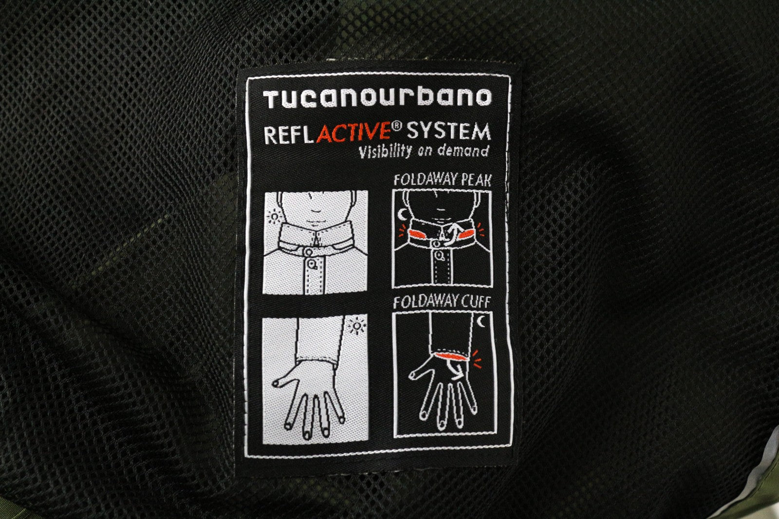 TUCANO URBANO New Tucanji L Men Jacket Green Waterproof Windbreaker Moto