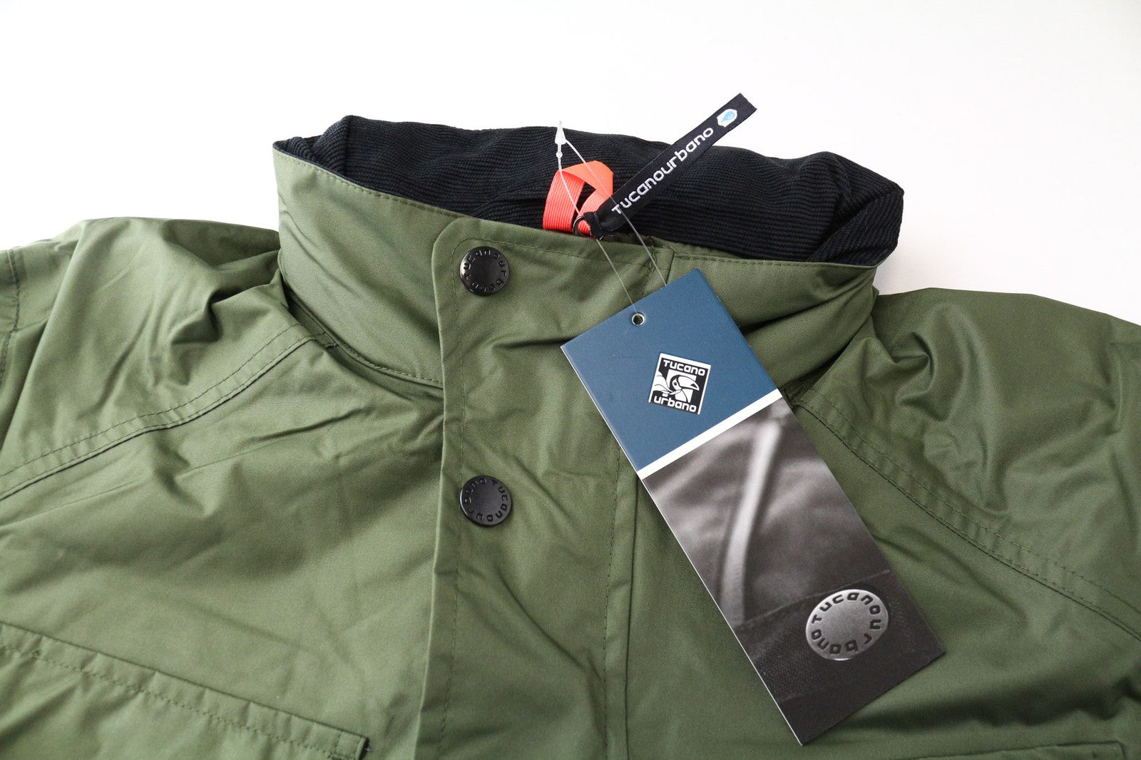 TUCANO URBANO New Tucanji L Men Jacket Green Waterproof Windbreaker Moto