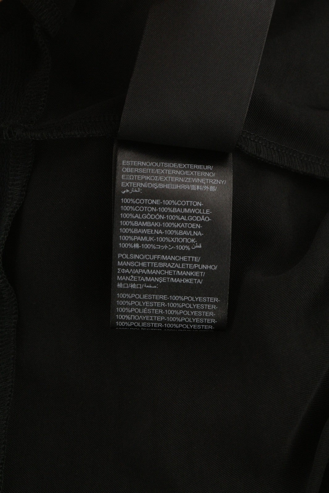 JOHN RICHMOND Women's Sweatshirt S Black Zipped Bomber Logo Pullover Casual