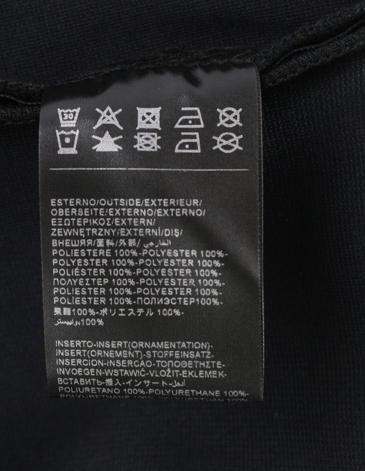 JOHN RICHMOND Women's Sweatshirt S Black Double Collar Thin Logo Topwear