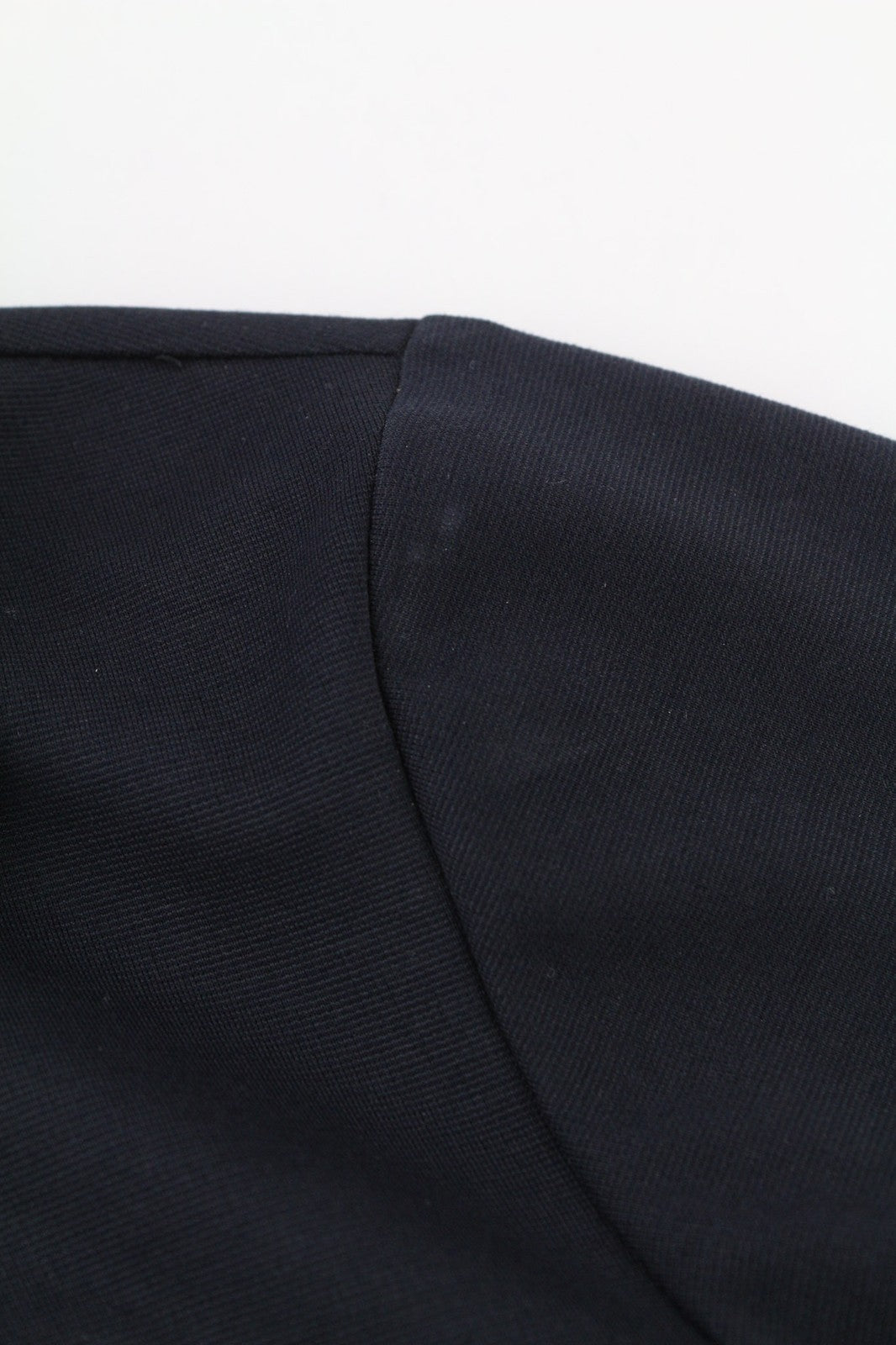 JOHN RICHMOND Women's Sweatshirt S Black Double Collar Thin Logo Topwear