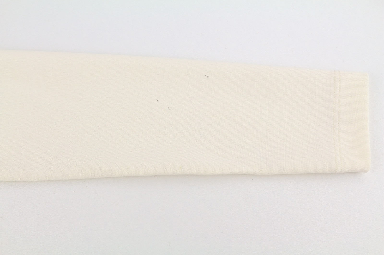 RICHMOND Women's Ivory Jumper S Cropped Pullover Mock Neck Metal Logo Detail