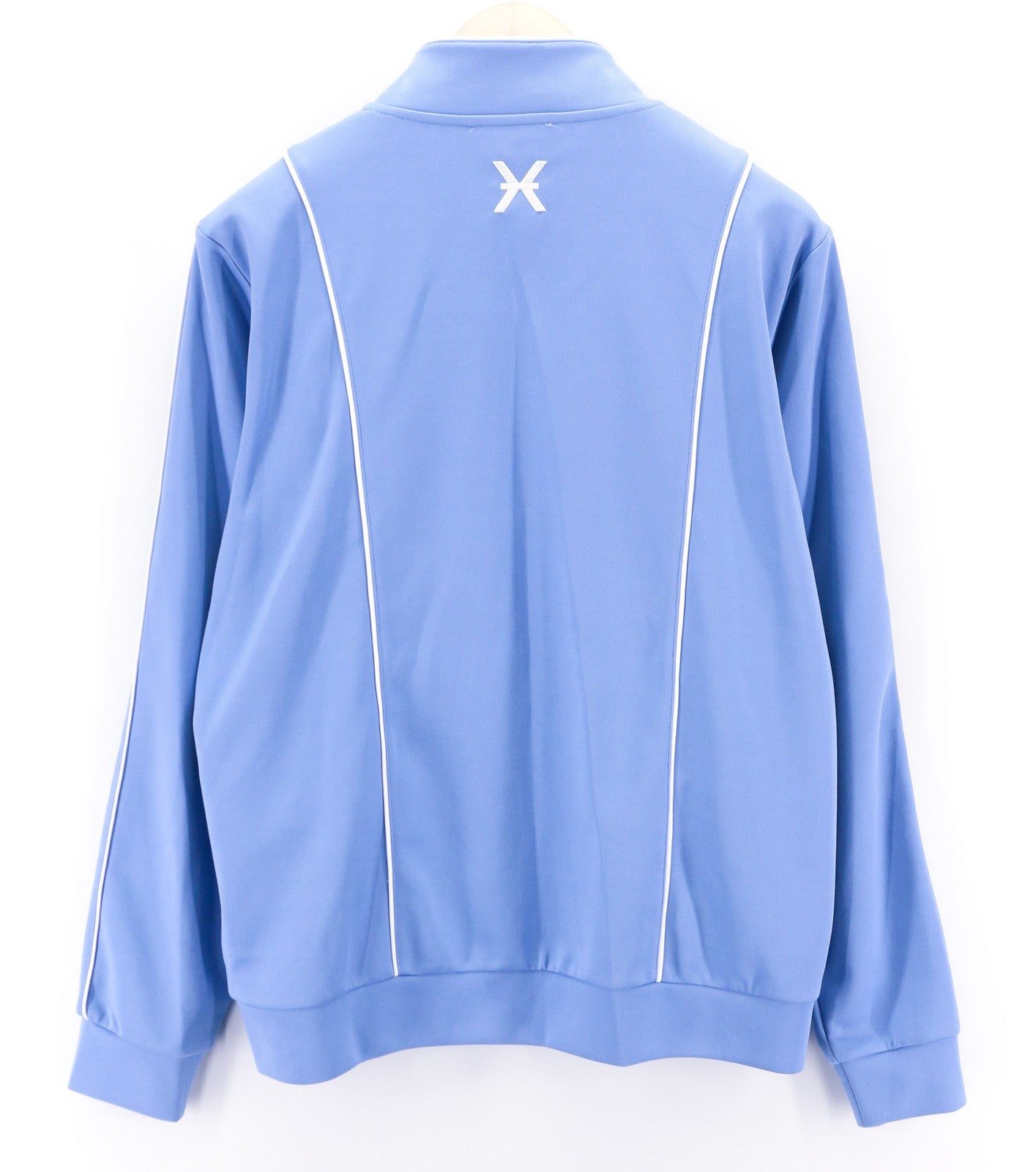 RICHMOND Men's Sweatshirt M Blue Zip Bomber Track Top Pockets All Seasons