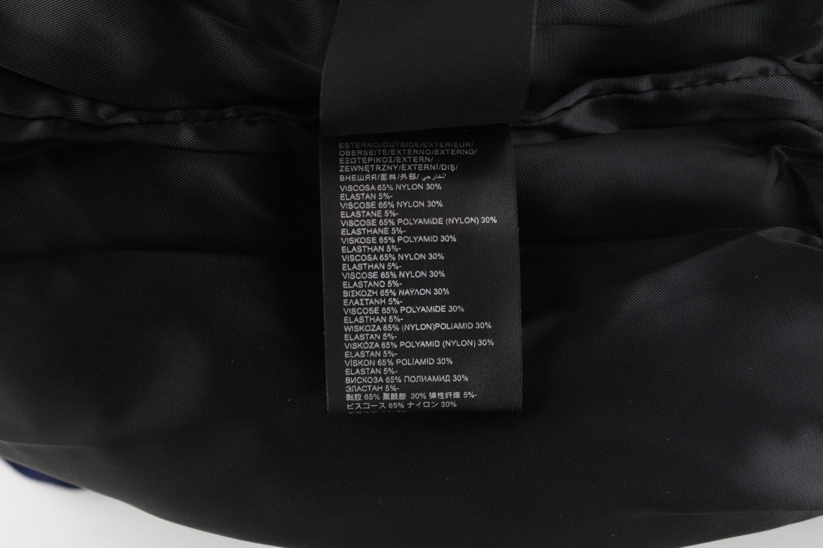 JOHN RICHMOND Women's Sweatshirt S Mid Blue Zip Logo Bomber Lightweight