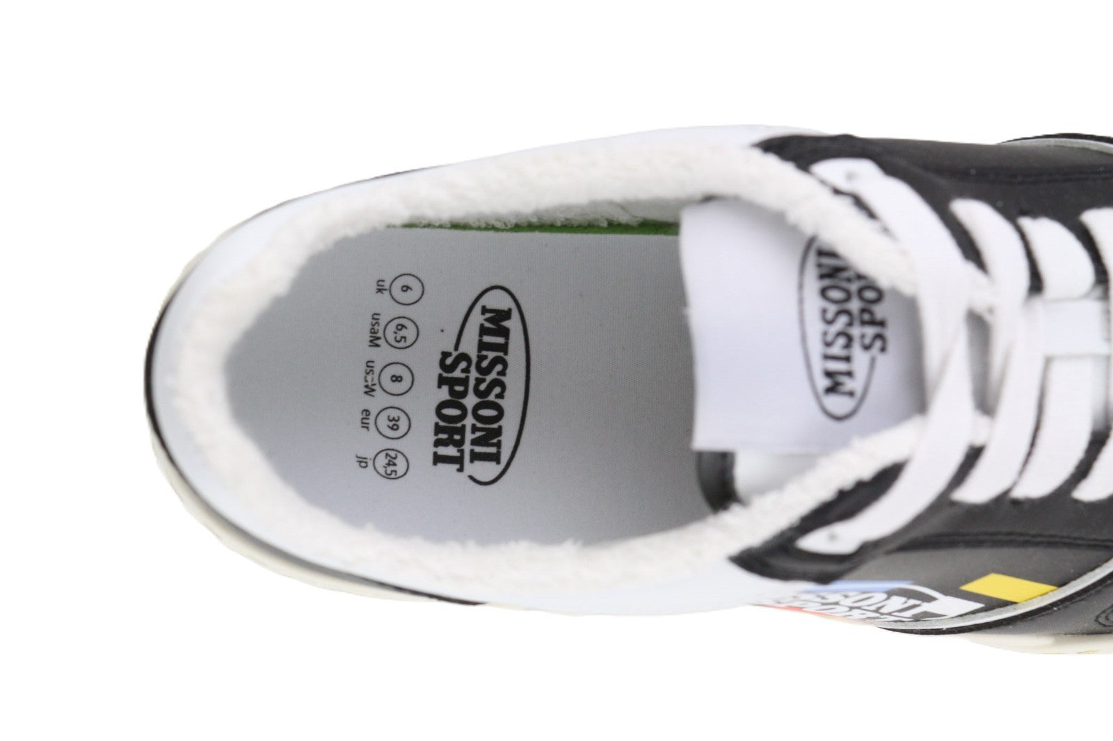 ACBC X MISSONI SHMIBNL Basket Unisex Sneakers EU39 Black Detail Classic Low