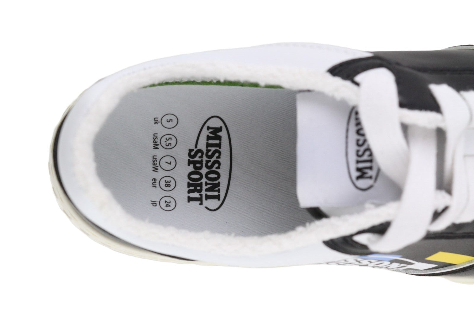 ACBC X MISSONI SHMIBNL Basket Unisex Sneakers EU38 Black Sport Style Trainer