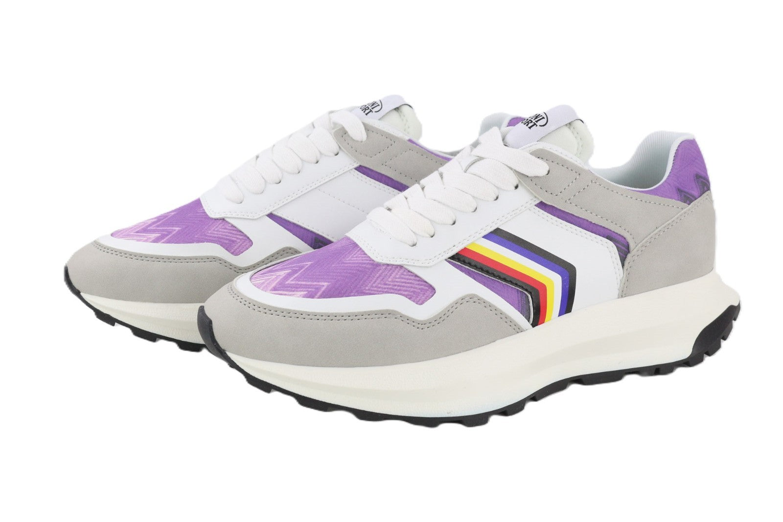 ACBC X MISSONI SHMIRUNT Running Unisex Sneakers EU40 Zig Zag Sport Print