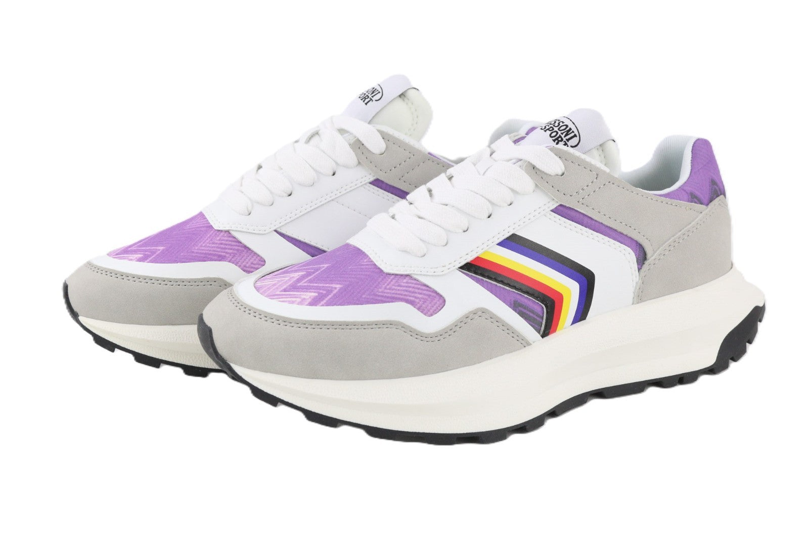 ACBC X MISSONI SHMIRUNT Running Unisex Sneakers EU38 Multicolor Low Trainer