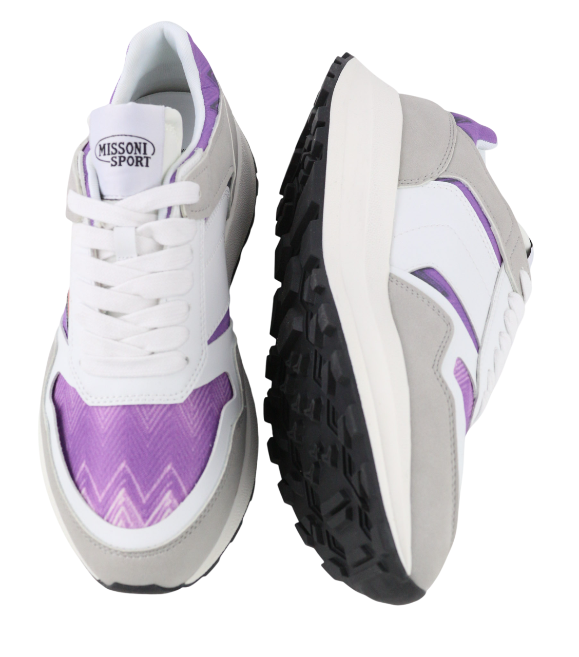 ACBC X MISSONI SHMIRUNT Running Unisex Sneakers EU38 Multicolor Low Trainer