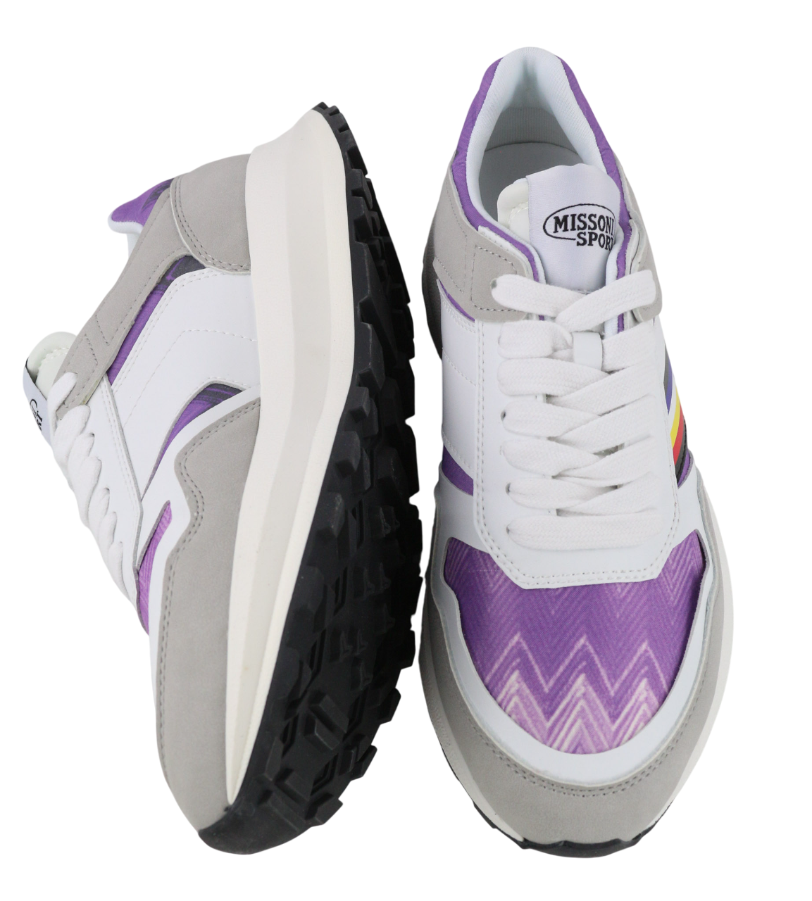 ACBC X MISSONI SHMIRUNT Running Unisex Sneakers EU38 Multicolor Low Trainer