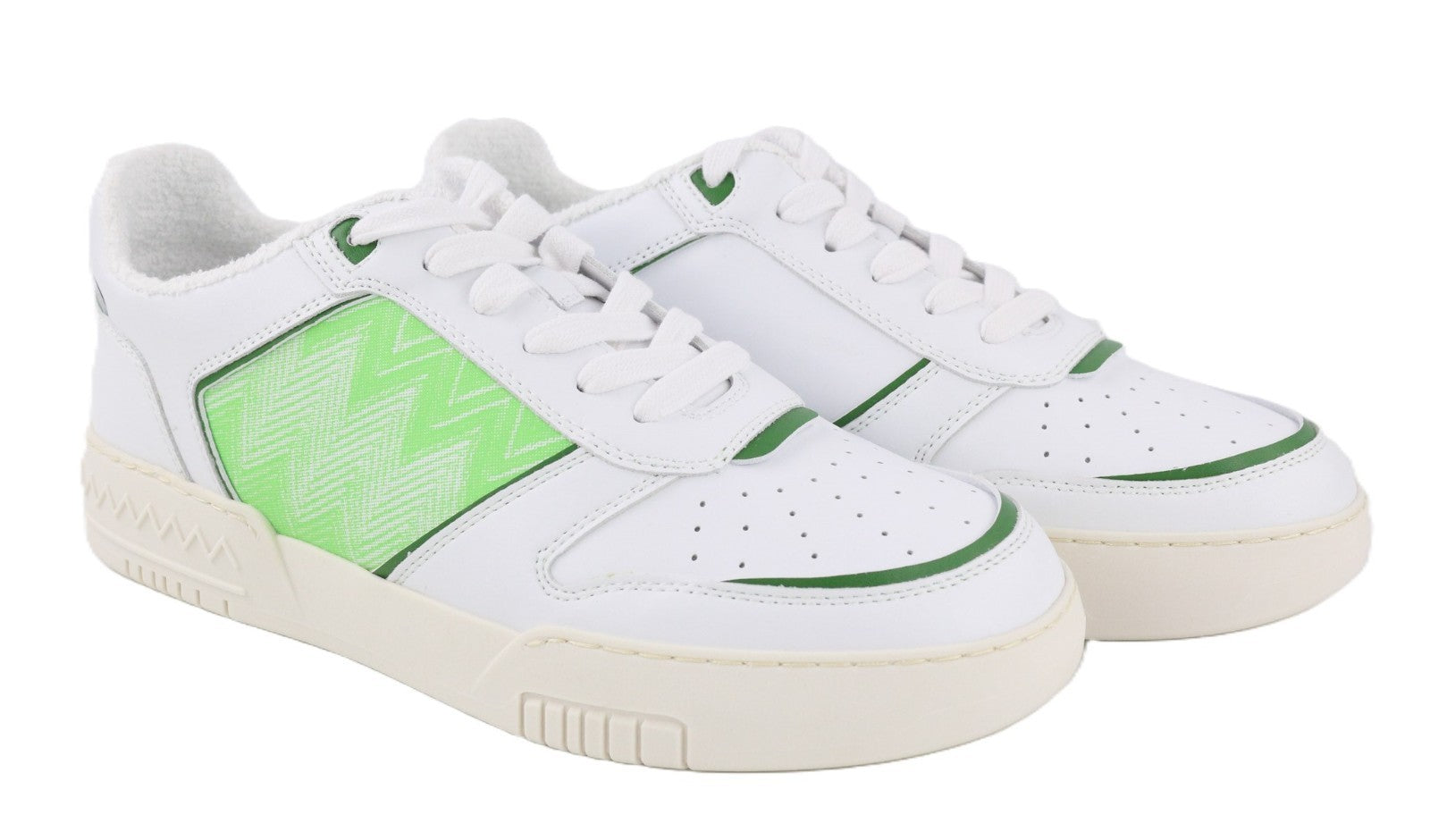 ACBC X MISSONI SHMIBNL Basket Unisex Sneakers EU41 Green Detail Low Sport