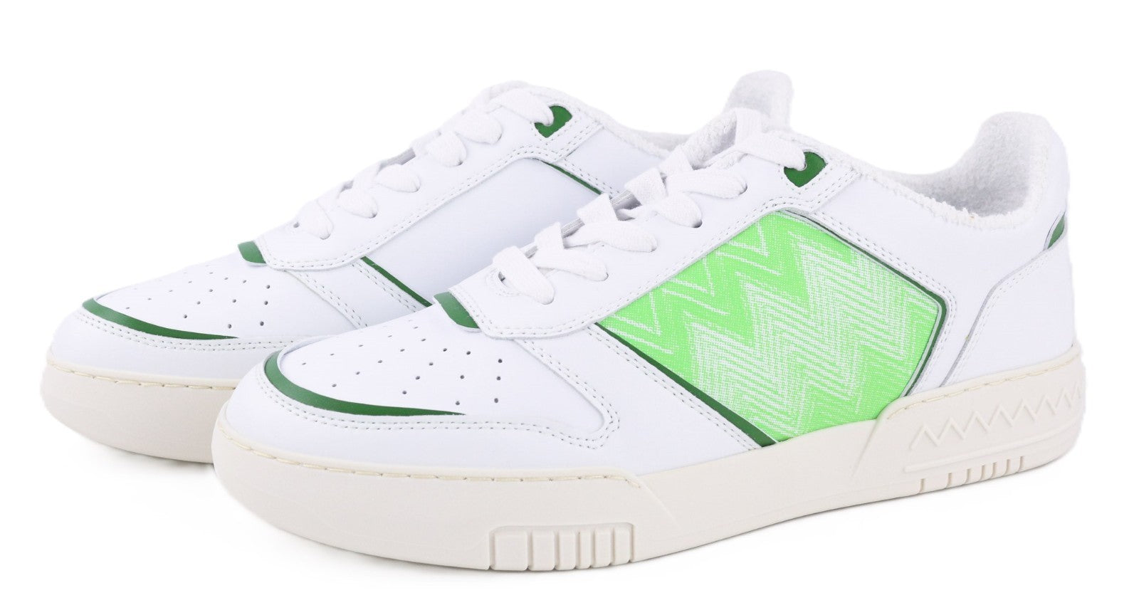 ACBC X MISSONI SHMIBNL Basket Unisex Sneakers EU41 Green Detail Low Sport