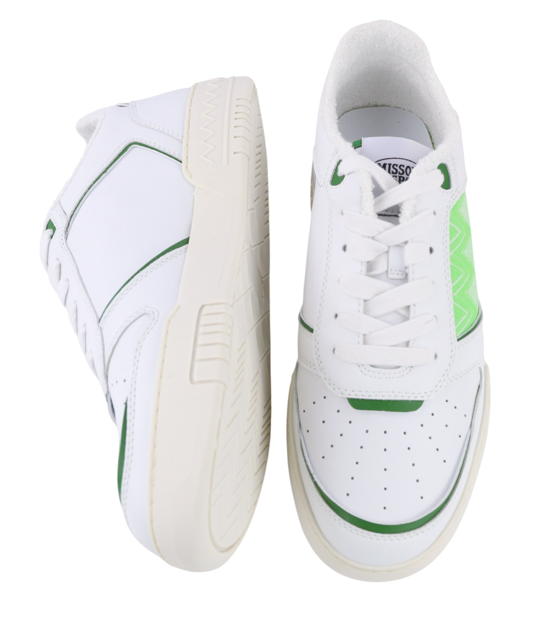 ACBC X MISSONI SHMIBNL Basket Unisex Sneakers EU41 Green Detail Low Sport