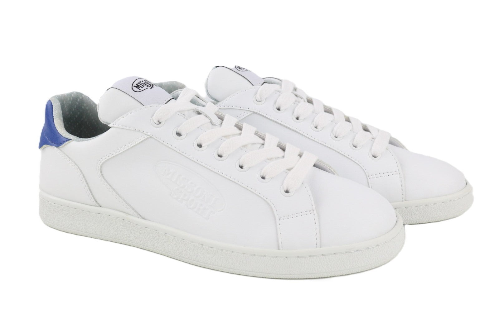 ACBC X MISSONI SHMISCAS Cassetta MS Unisex Sneakers EU39 White Blue Detail