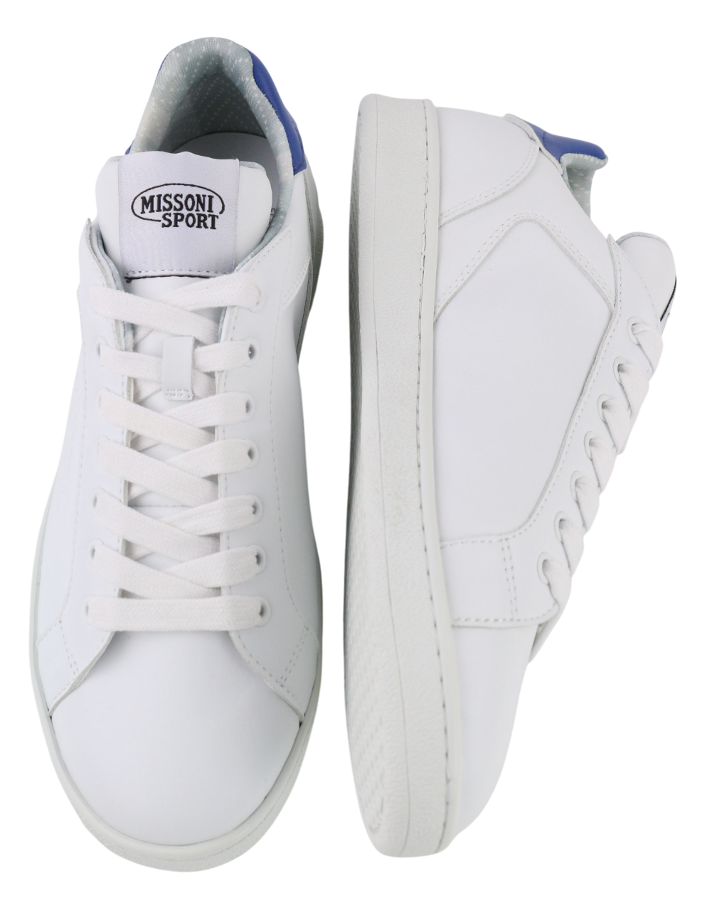 ACBC X MISSONI SHMISCAS Cassetta MS Unisex Sneakers EU39 White Blue Detail