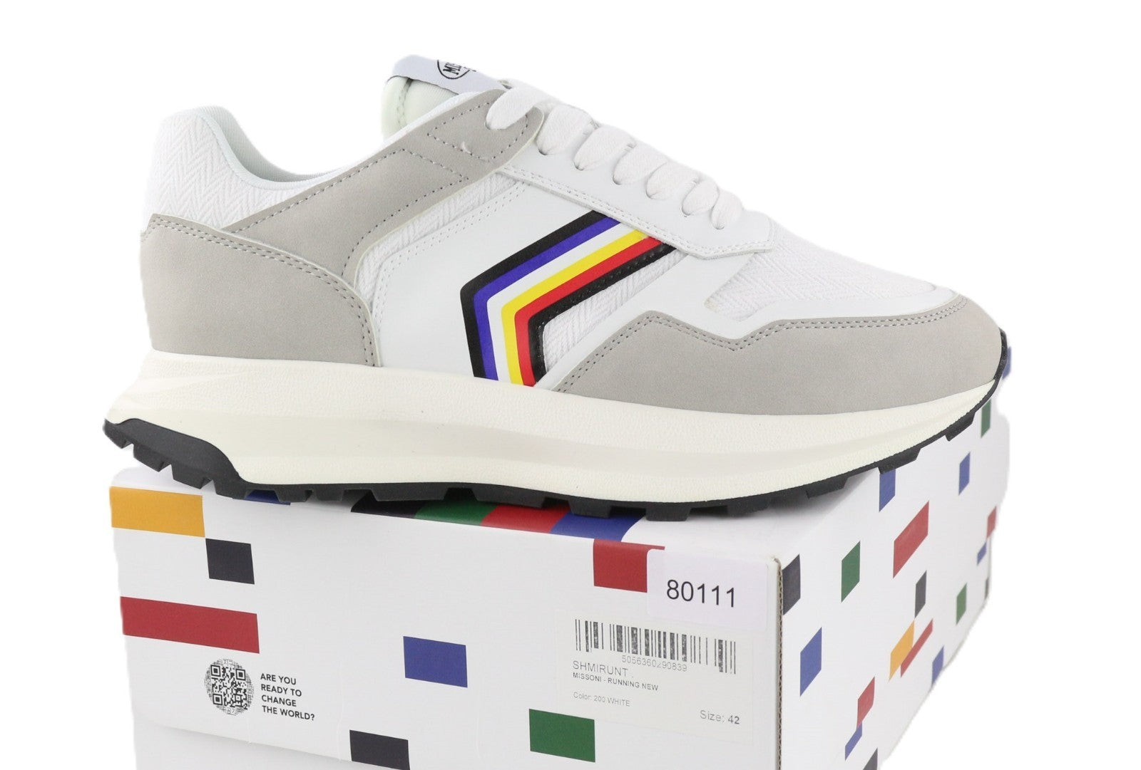 ACBC X MISSONI SHMIRUNT Running Unisex Sneakers EU42 Zig Zag Sport Trainer