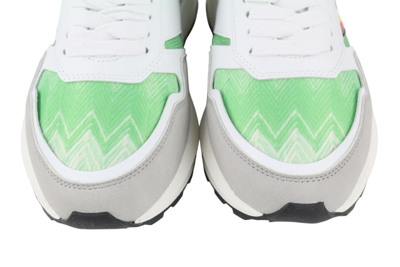 ACBC X MISSONI SHMIRUNT Running Unisex Sneakers EU38 Green Detail Sport Low