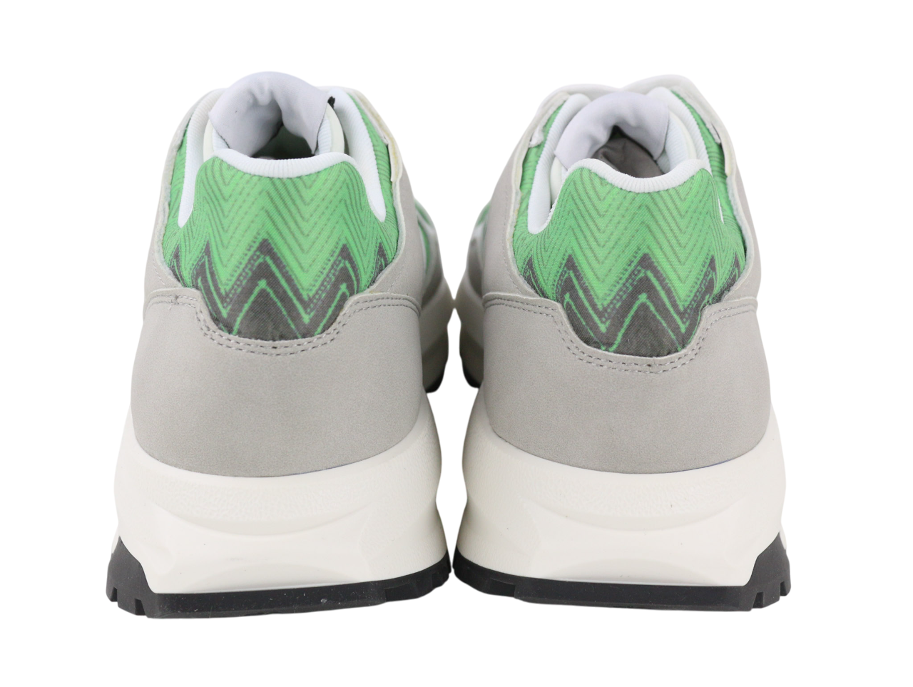 ACBC X MISSONI SHMIRUNT Running Unisex Sneakers EU38 ZigZag Lace Sport Print