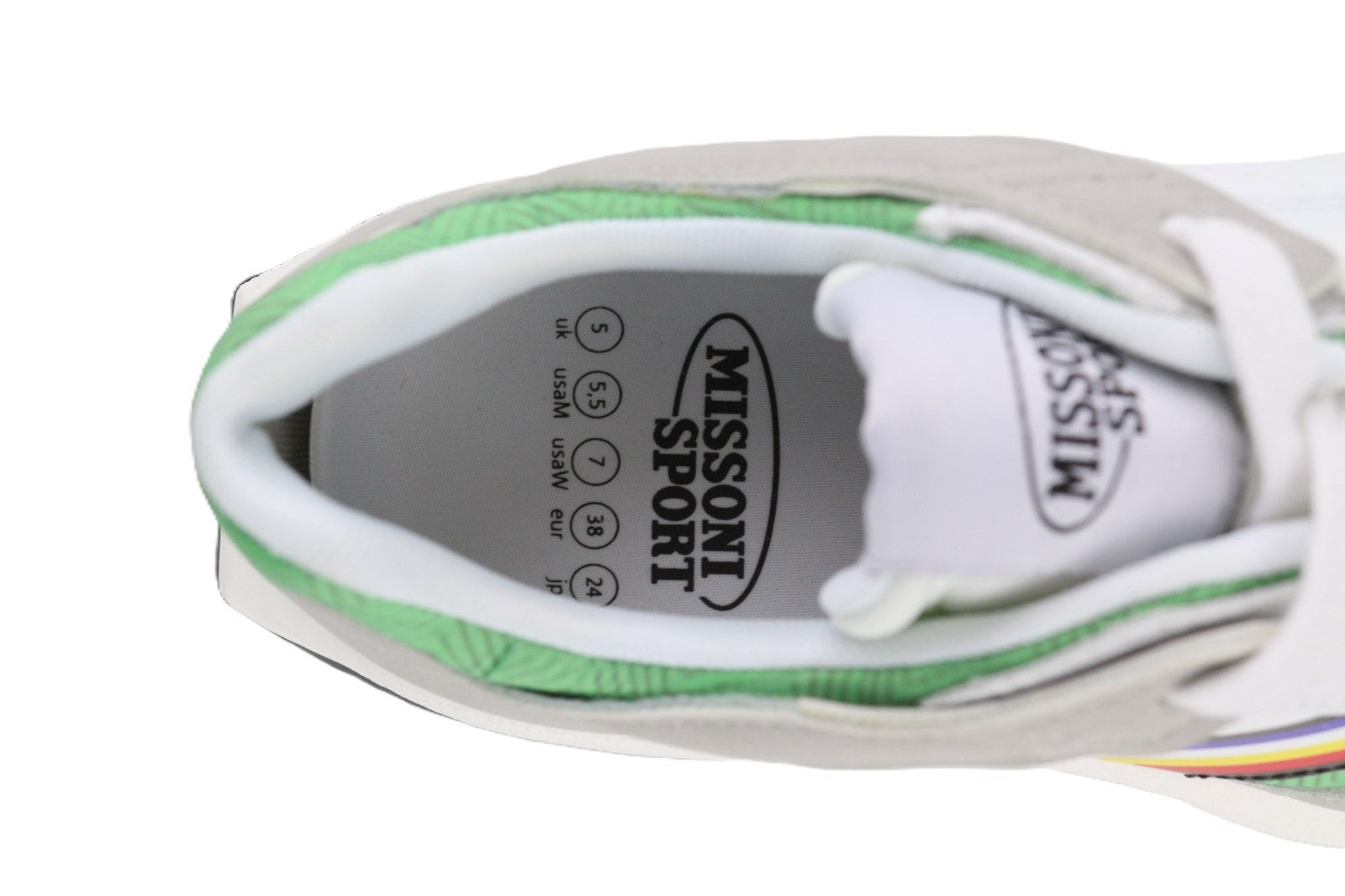 ACBC X MISSONI SHMIRUNT Running Unisex Sneakers EU38 ZigZag Lace Sport Print