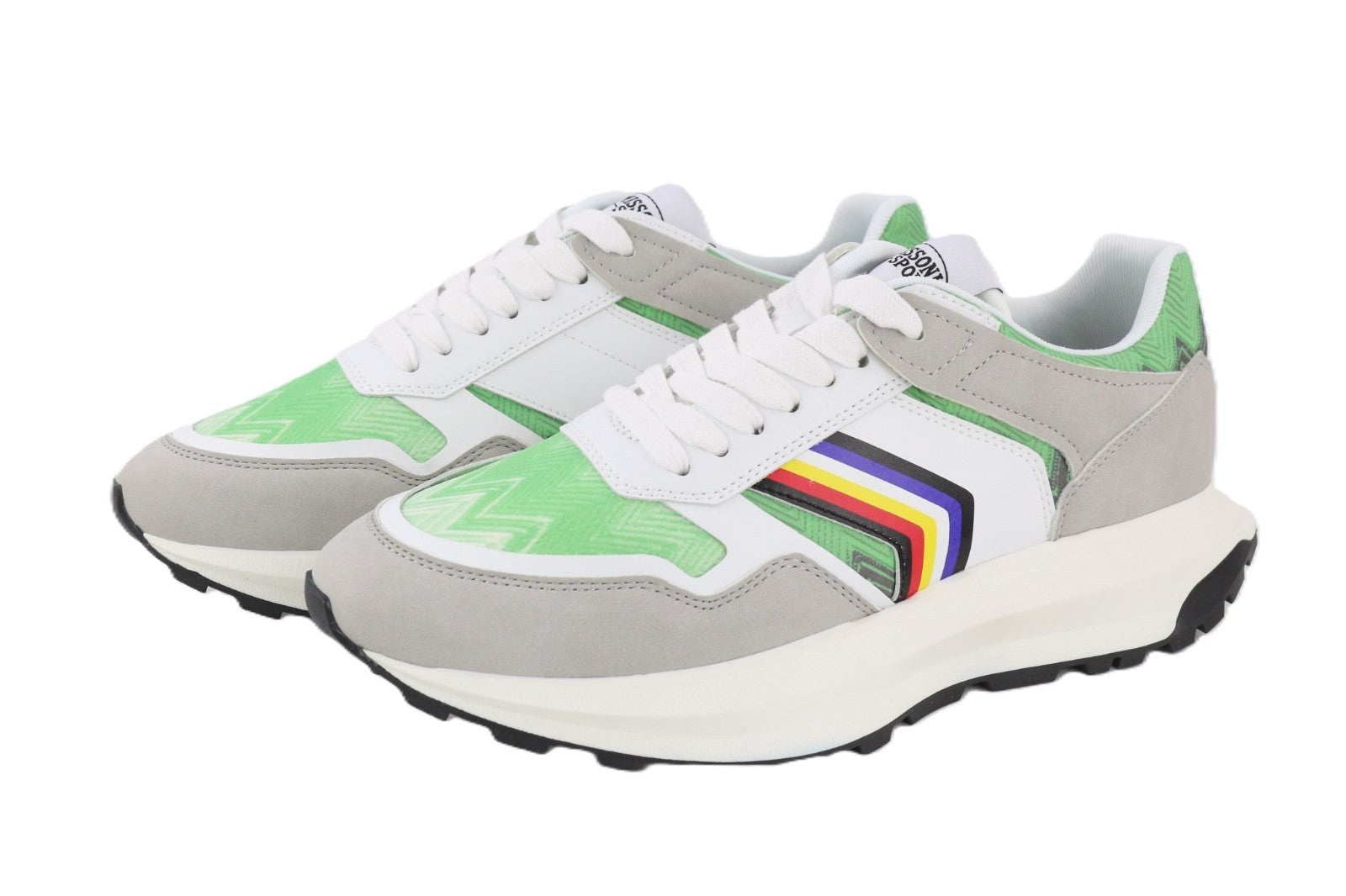 ACBC X MISSONI SHMIRUNT Running Unisex Sneakers EU40 Green Detail Trainer