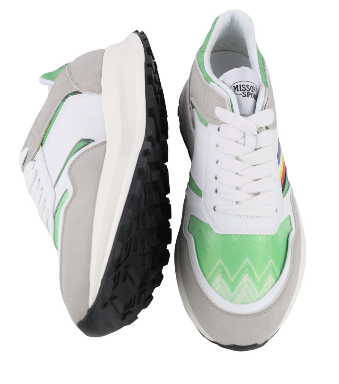 ACBC X MISSONI SHMIRUNT Running Unisex Sneakers EU40 Green Detail Trainer