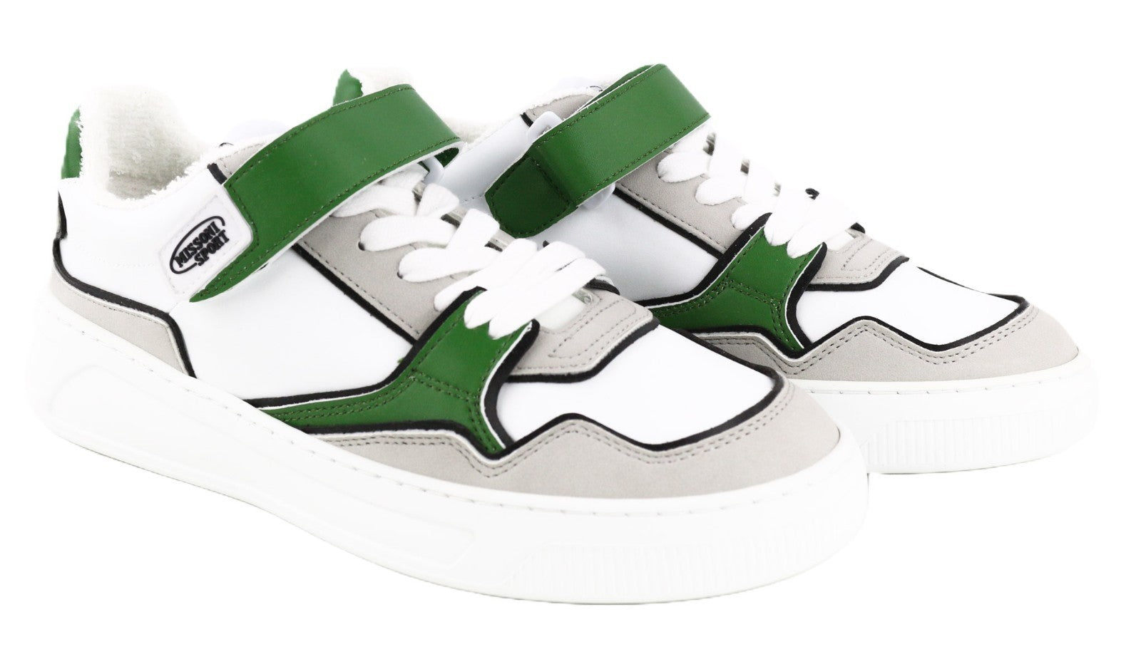 ACBC X MISSONI SHMISTEN Tennis Unisex Sneakers EU41 Strap White Designer