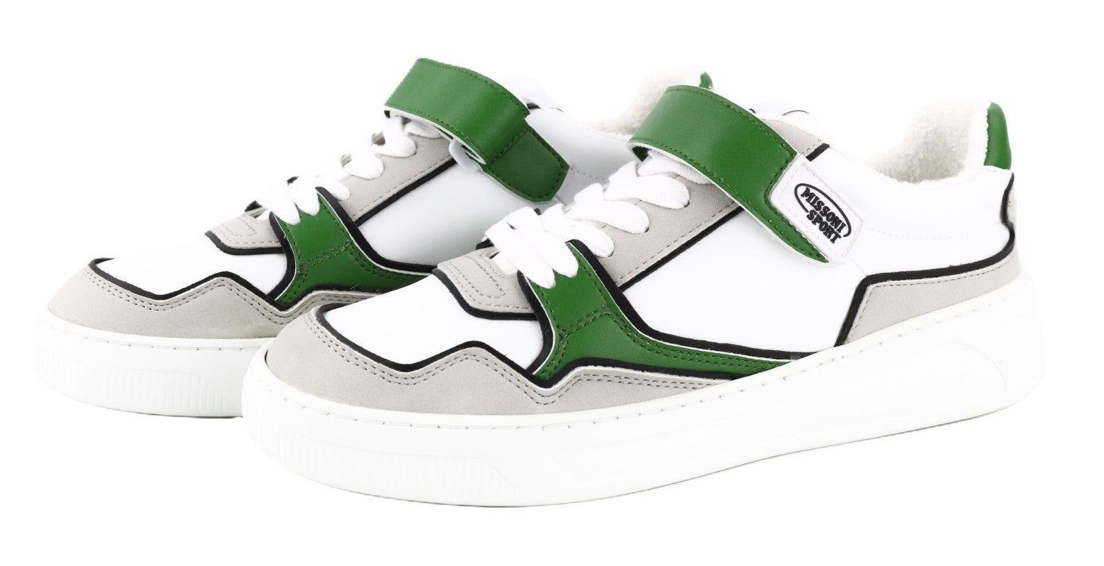 ACBC X MISSONI SHMISTEN Tennis Unisex Sneakers EU41 Strap White Designer