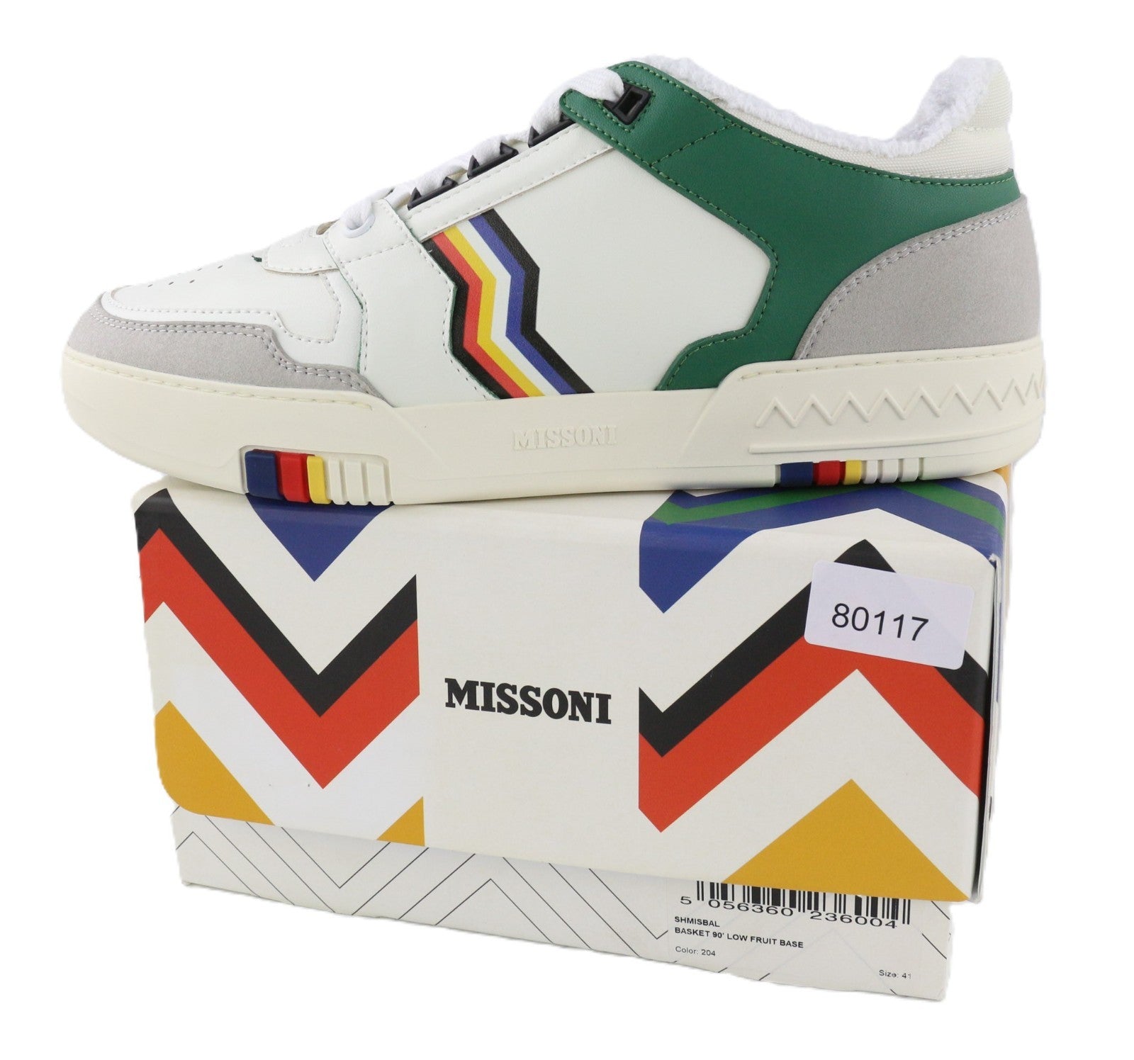 ACBC X MISSONI SHMISBAL Basket 90' Unisex Sneakers EU41 Multi Fruit Base