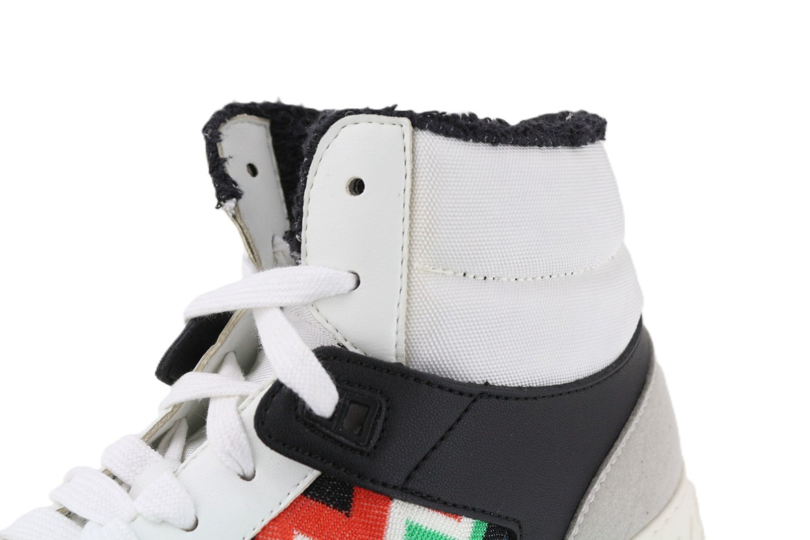 ACBC X MISSONI SHMISBH Basket High Unisex Sneakers EU41 Mid Printed Laces