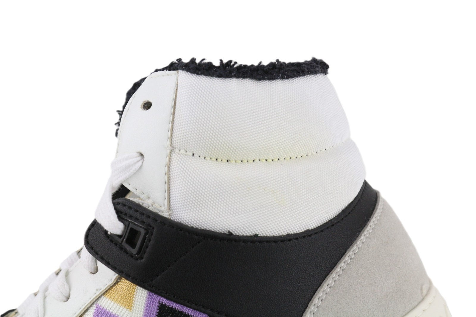 ACBC X MISSONI SHMISBH Basket High Unisex Sneakers EU41 Mid Printed Laces