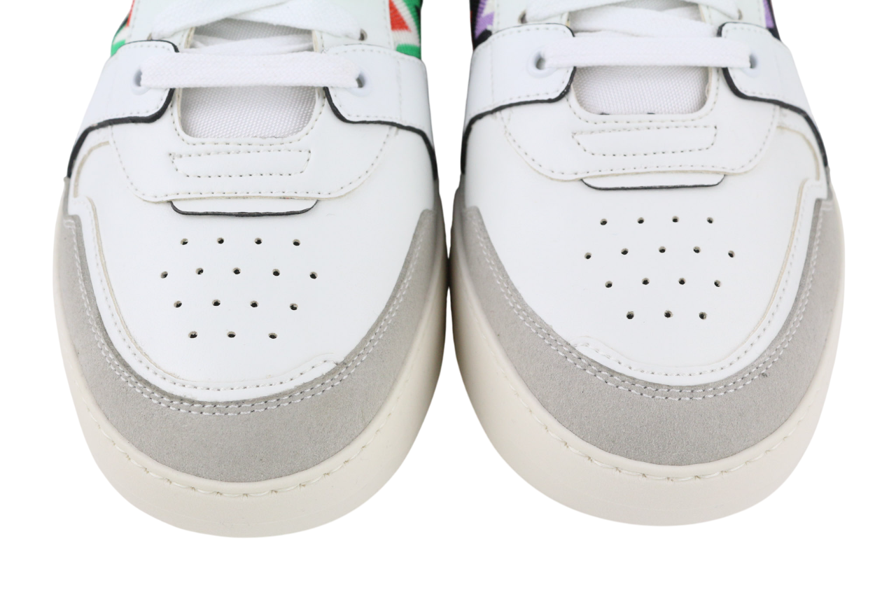 ACBC X MISSONI SHMISBH Basket High Unisex Sneakers EU41 Mid Printed Laces