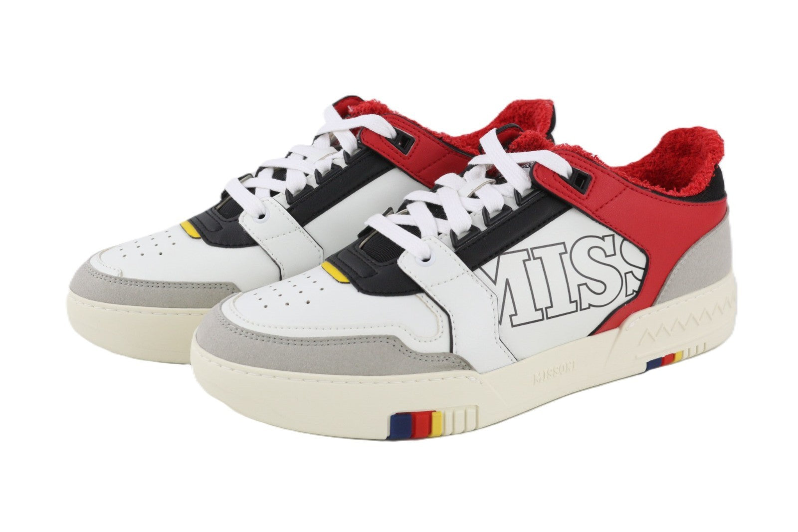 ACBC X MISSONI SHMISBAL Basket 90' Unisex Sneakers EU41 Laced Multi Base