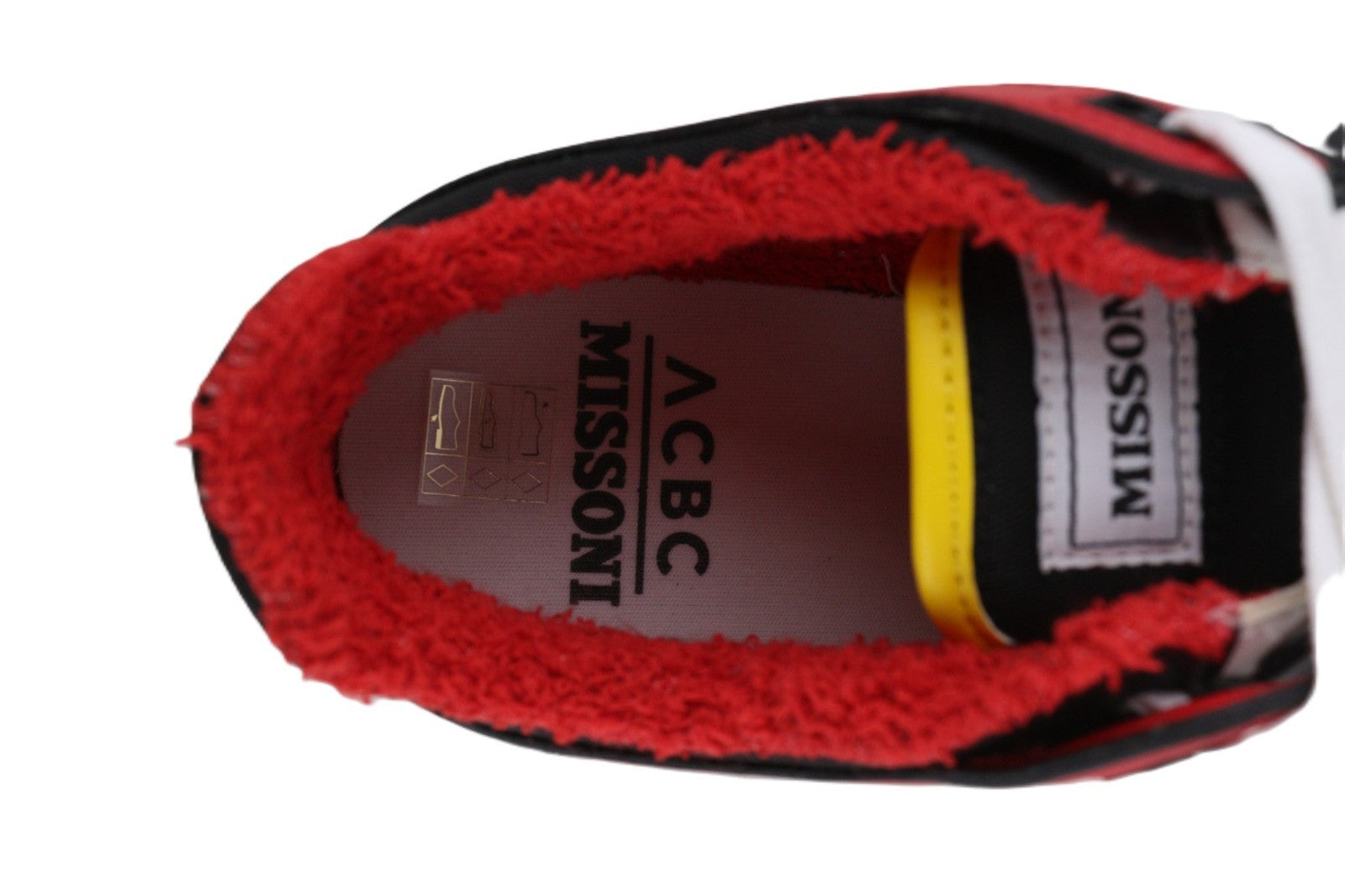 ACBC X MISSONI SHMISBAL Basket 90' Unisex Sneakers EU41 Laced Multi Base