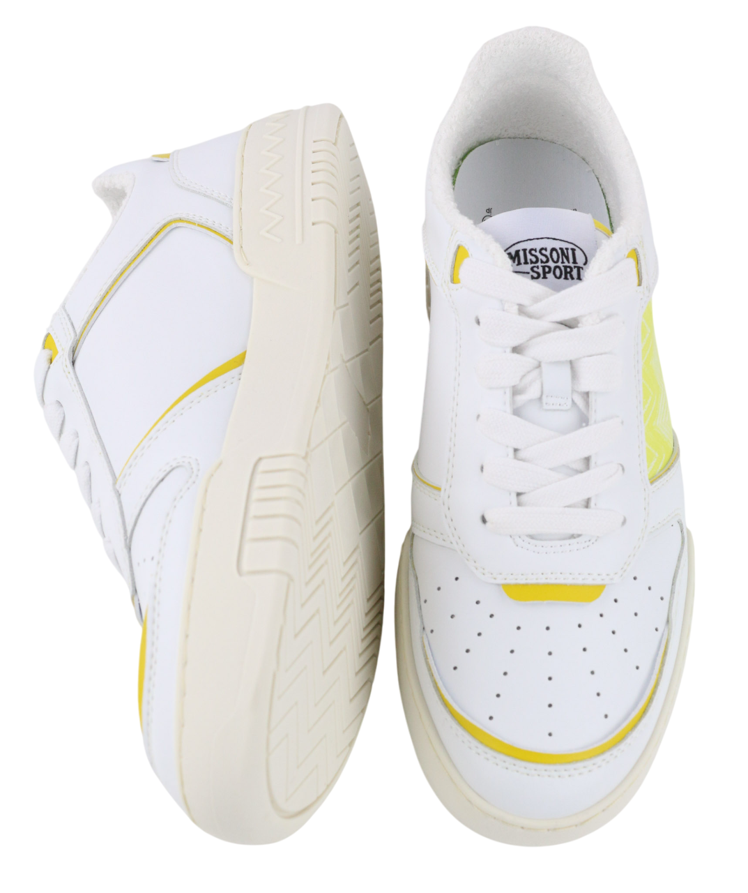 ACBC X MISSONI SHMIBNL Basket Unisex Sneakers EU38 Coated Fabric Sport Low