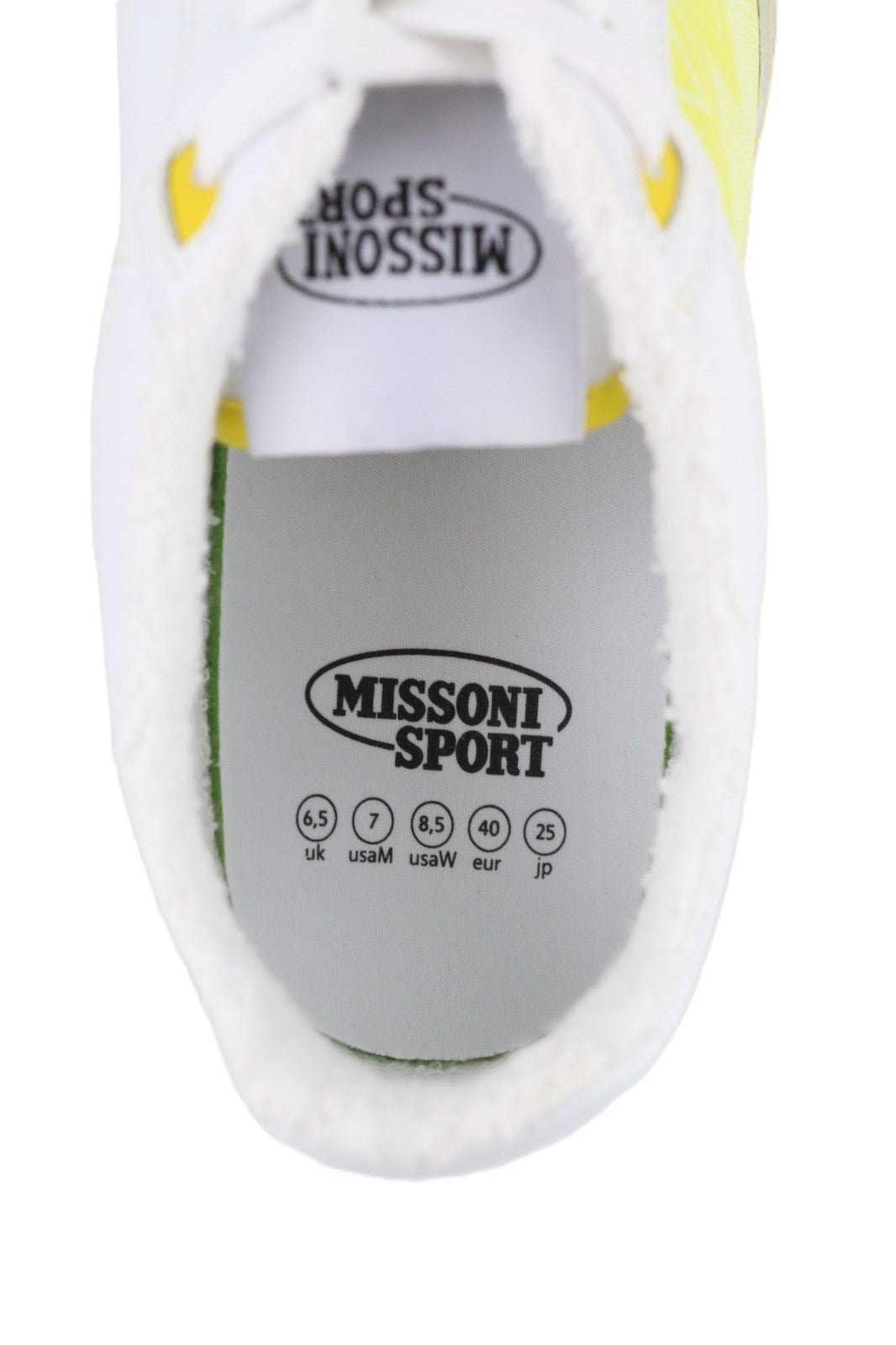 ACBC X MISSONI SHMIBNL Basket Unisex Sneakers EU40 Coated Fabric Low Sport