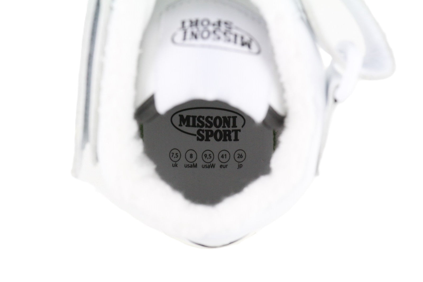 ACBC X MISSONI SHMIBNH Basket High Unisex Sneakers EU41 Rubber Cleated Sole