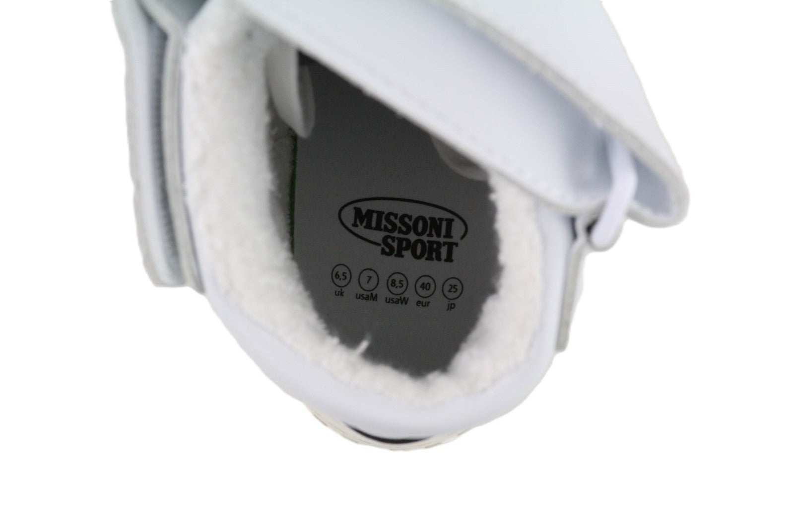 ACBC X MISSONI SHMIBNH Unisex High Basket Sneakers EU40 Cleated Rubber Sole