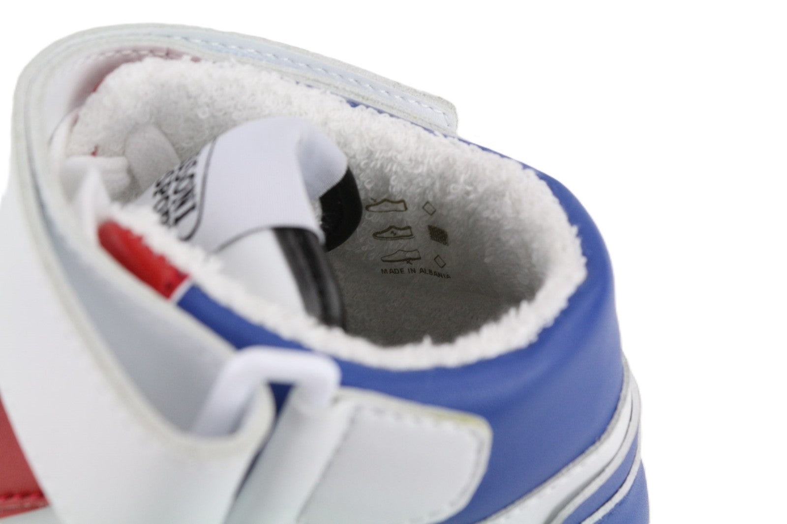 ACBC X MISSONI SHMIBNH Unisex High Basket Sneakers EU38 Touch Strap Padded Lined