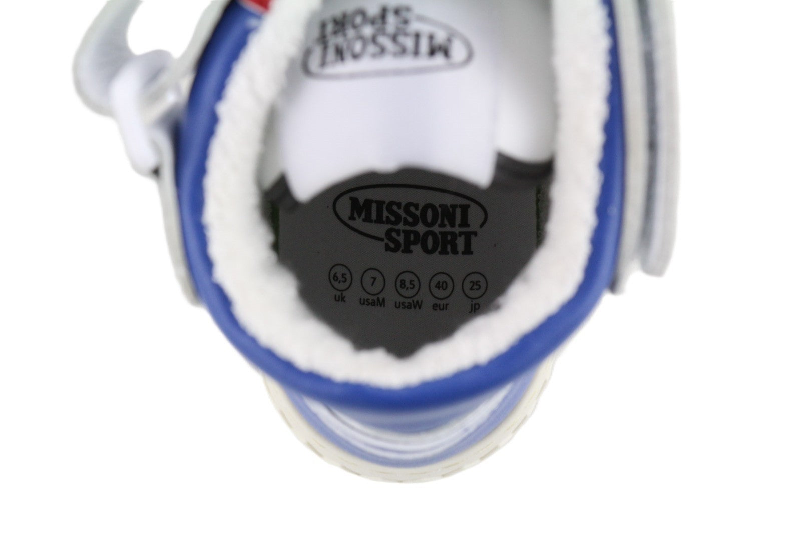 ACBC X MISSONI SHMIBNH Unisex High Basket Sneakers EU40 Lined Closure